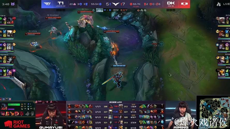 Smash韦鲁斯斩获双杀,DK围攻上路0换3大胜T1 Smash韦鲁斯斩获双杀,DK围攻上路0换3大胜T1